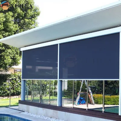 Xuhua Custom Wind Resistant Ultra-Durable Screen Fabric Zip Screen Roller Shutters