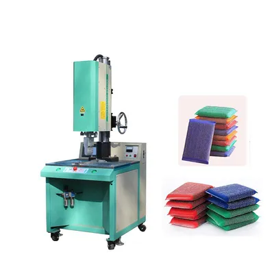High Speed Ultrasonic Welding and Cutting Machine for Sealing Sponge Scourer Pad