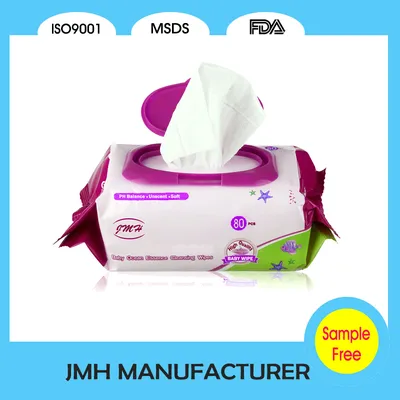 China Skin Care Alcohol Free Baby Tissue Factory (BW086)
