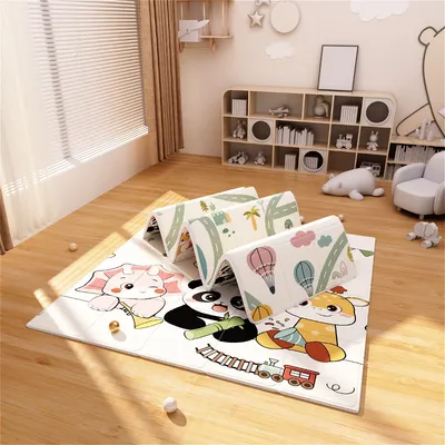 Luxury Baby Play Mat Multi Design Cartoon Printing Crawling Mat OEM ODM
