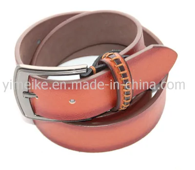 Fashion Style Cheap Price Wholesale Embossed Logo Man's PU Belt