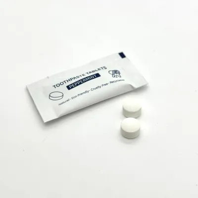 Premium Toothpaste Granules for Fresh Breath - 1.2g Bag