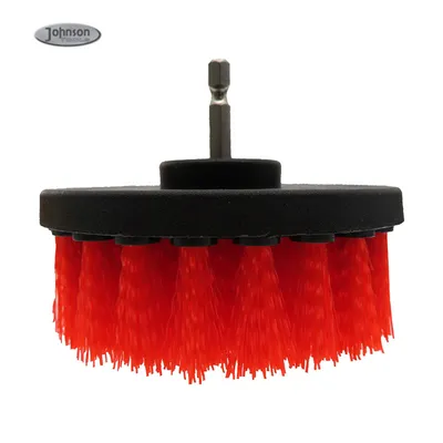 4 PCS Drill Brush Set Power Scrubber Drill Attachments Carpet Tile Grout Cleaning