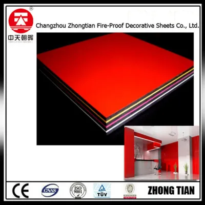 Multi Colorful Core HPL Phenolic Laminate