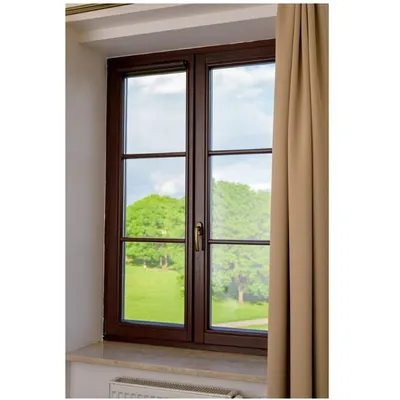 Custom Designed House Aluminum Wood Window