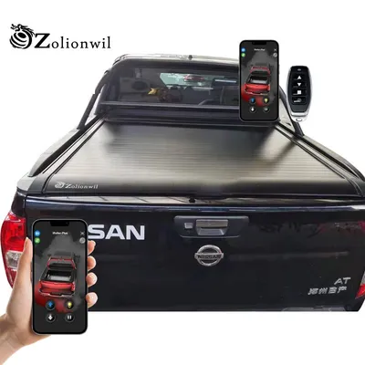 Zolionwil Custom Tonneau Cover Pick up Truck Bed Cover for Nissan Navara Rich 6
