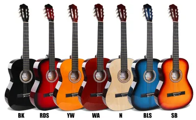 Musical Instruments Wholesale China Wooden 39" Classical Guitars