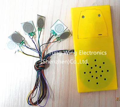 6 Buttons Sound Module/Pad for Kid's Book (TS-001)