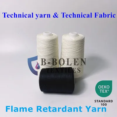 Flame Retardant Dyed Meta-Aramid Fiber Yarn Aramid Fr Viscose Blended Yarn