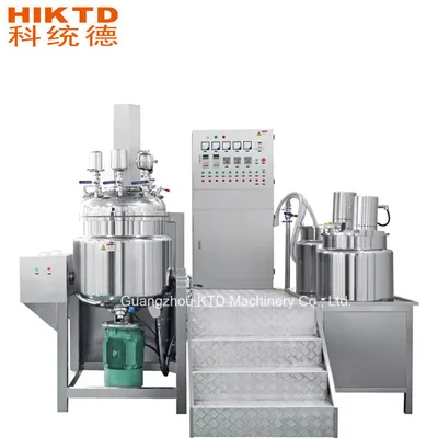 Ce ISO 10-1000ltoothpaste Honey Food Jam Dispersion and Emulsion Vacuumemulsifying Mixer for Cheese