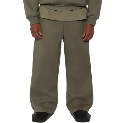 Wholesale Custom Blank Oversized Stacked Cargo Baggy Flare Jogger Sweatpants for Men