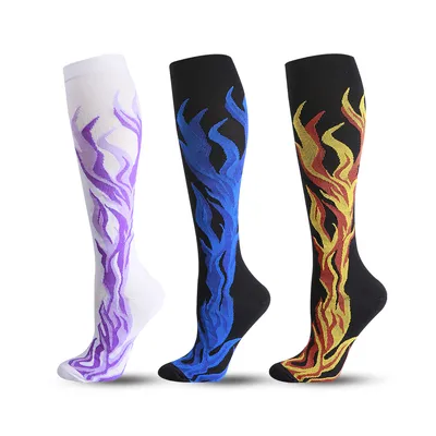 Durable Top Rated Custom Fashion Sports Daily Compression Socks