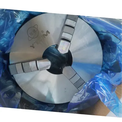 High Accuracy Plain Back K12325 4 Jaw Self Centering Lathe Chuck