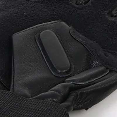 Lightweight Comfort Sheepskin Tactical Half Finger Gloves for Survival