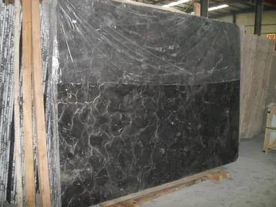 Polished Marble Slabs Dark Emperador