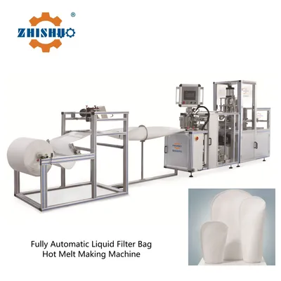 Fully Automatic Liquid Filter Bag Hot Melt Making Machine