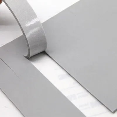 Ultra-Light Weight Self-Adhesive Seals Closed Cell Silicone Foam for Aerospace&Rail Transit