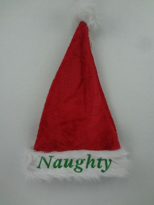 Christmas Felt Hat with Embroidery