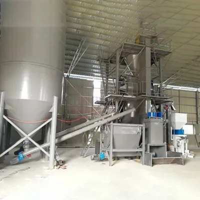 Ready Mix Station Type Dry Mortar Plant with 40-60t/H