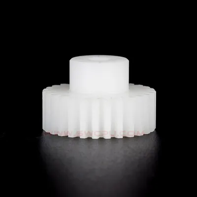OEM White Small Plastic Worm Gear