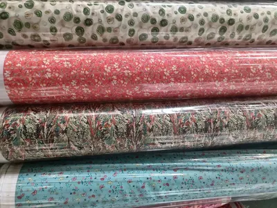 Hot Selling 100% Rayon Floral Poplin Fabric Somali - Medium Weight Viscose