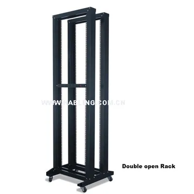19" Wall Double Open Rack