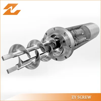 Twin Parallel Screw Barrel of Stainless Steel Double Screw Barrel Plastic Machinery Components