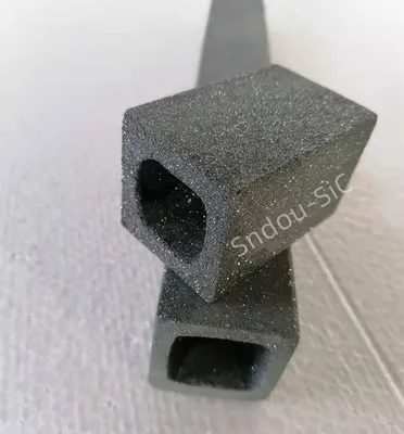 Recrystallized Silicon Carbide Square Tubes Rsic Bars Beams for Kiln Furniture
