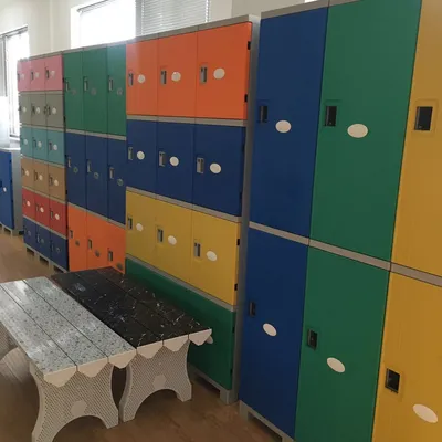 Locker Cabinet with Electric Lock