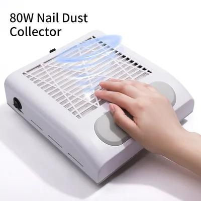 Nail Dust Collector Fan Vacuum Cleaner Manicure Machine Tools with Filter Strong Power Nail Vacuum Cleaner Dust Collector