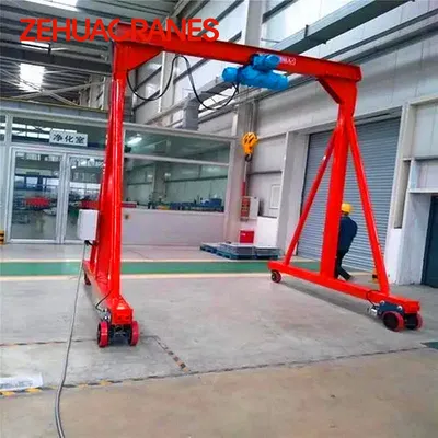 Light-Weight Portable Non-Rail Mobile Gantry Crane 2 Ton 4 Ton 6 Ton 10 Ton