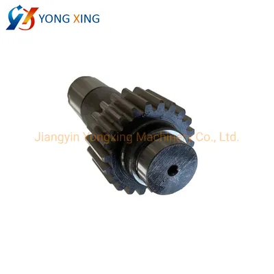 China Factory Steel Gear Shafts Auto Parts Electric Motor Drive Gear Shaft