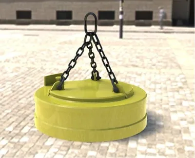 Circular Lifting Electric Magnet for Crane