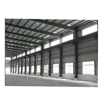 High-Quality Workshop Structure Made of Steel with Rust-Resistant Coating