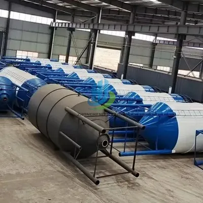 Heavy Duty 2000m3 High Capacity Sewage Water Tank with Conical Bottom for Municipal Wastewater Plant