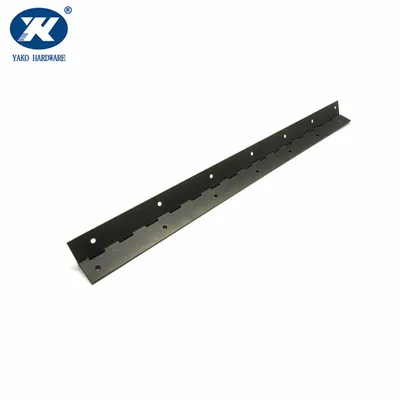270 Degree Continuous Hinge Plating Black Piano Metal Hinge for Pianos, Cabinet Doors, Large Windows, Boats