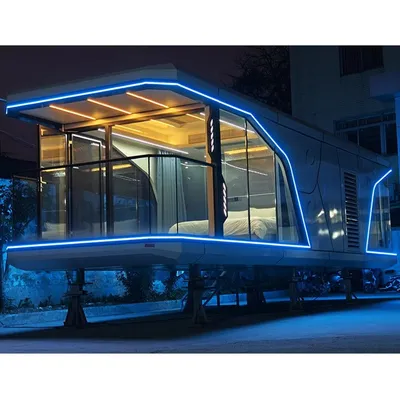 Apple Cabin Modular Tiny Homes Villa Shipping Container Office Prefab Capsule House