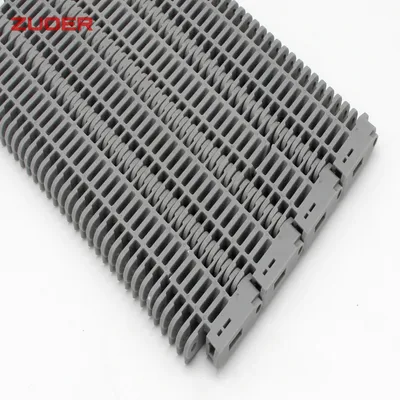 Heavy-Duty Raised Rib Modular Conveyor Belt for Battery Transport