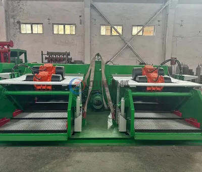 Fast Tensioning Deck Dual Layer Mud Shaker with High G-Force Performance