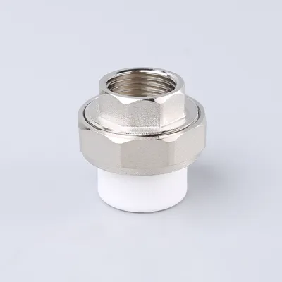 OEM Brass White PPR Union Leak-Free Female Thread Connection