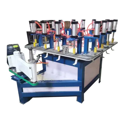Four-Tables Rotary Copy Shaping and Sanding Machine