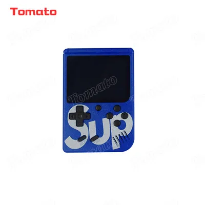 Blue 20PCS 400 in 1 Sup Portable Mini Video Handheld Game Machine Console for 1 Player