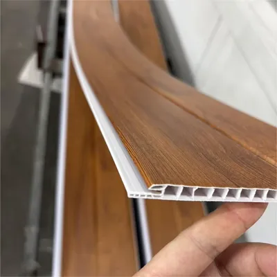 Moisture Proof PVC Plastic Ceiling PVC Ceiling Panel for Middle East Africa Hotel Villa Heat Insulation Flame Retardant Ceiling Board Ceiling Tiles