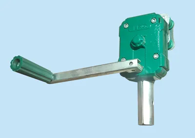Manual Steel/Metal Green House Covering Film Roll-up Device