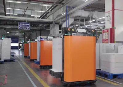 Custom-Made Agv Laser-Guided Front-Moving Stacker Forklift by Agv Small Vehicle Manufacturer