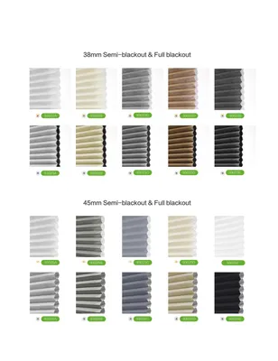 Roller Shutter Tube 38mm Day and Night Honeycomb Blinds