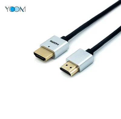 Slim HDMI Cable Over Ethernet Support 3D 4K Audio Return Channel