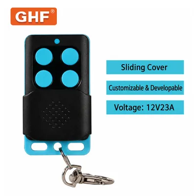 Universal 433.92 MHz Garage Door Remote Duplicator Key Fob Replacement Remote Control for Electric Gate Control Keychain Remote Control Cloning