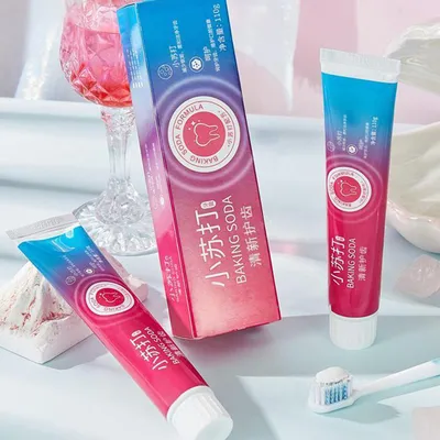 Advanced Whitening Baking Soda Toothpaste for Effective Stain Removal