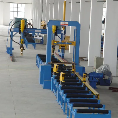 Steel Structure Assembly Steel Beam Assembling H Beam Assembly Machine